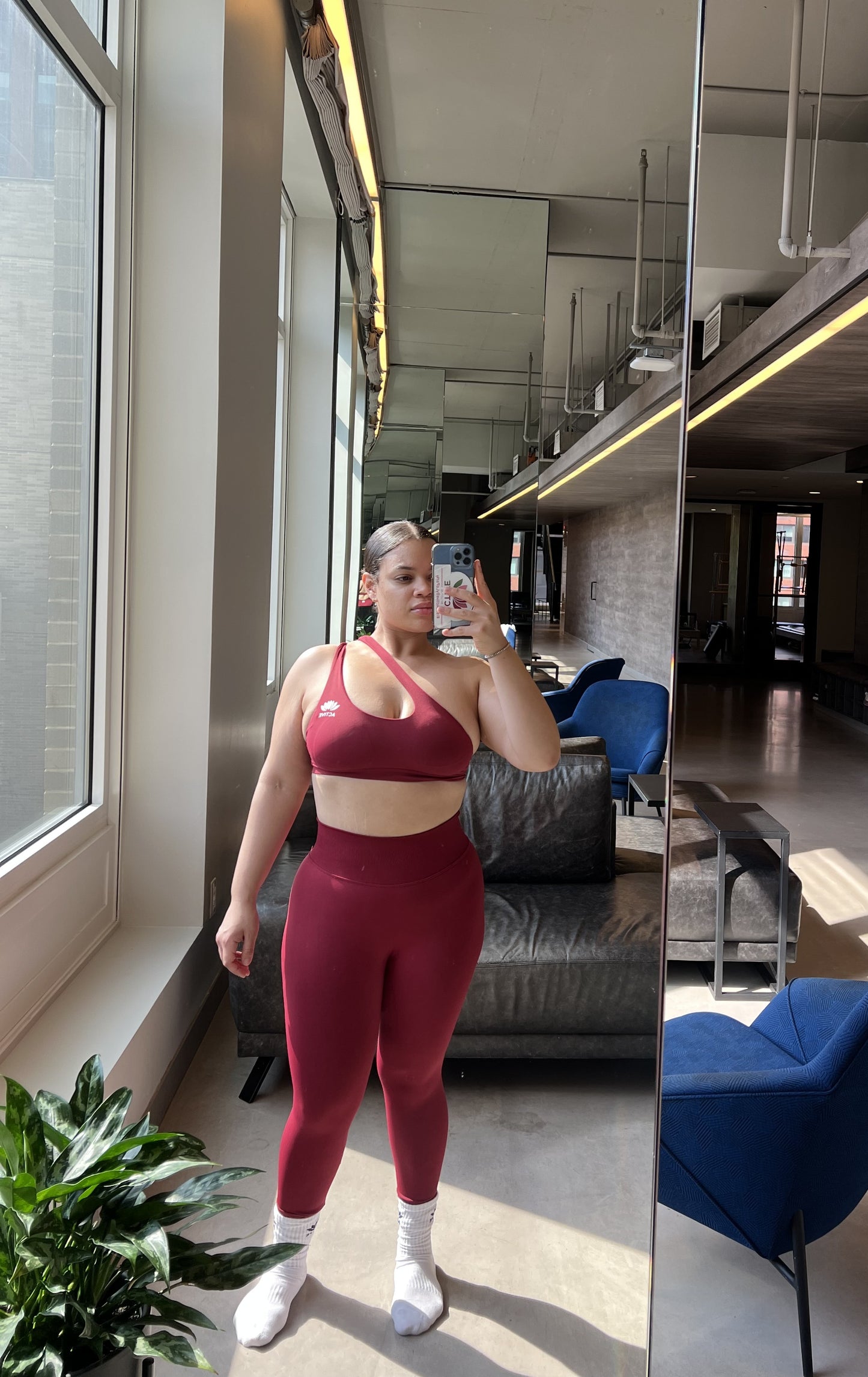 The Red Water Lily Bra