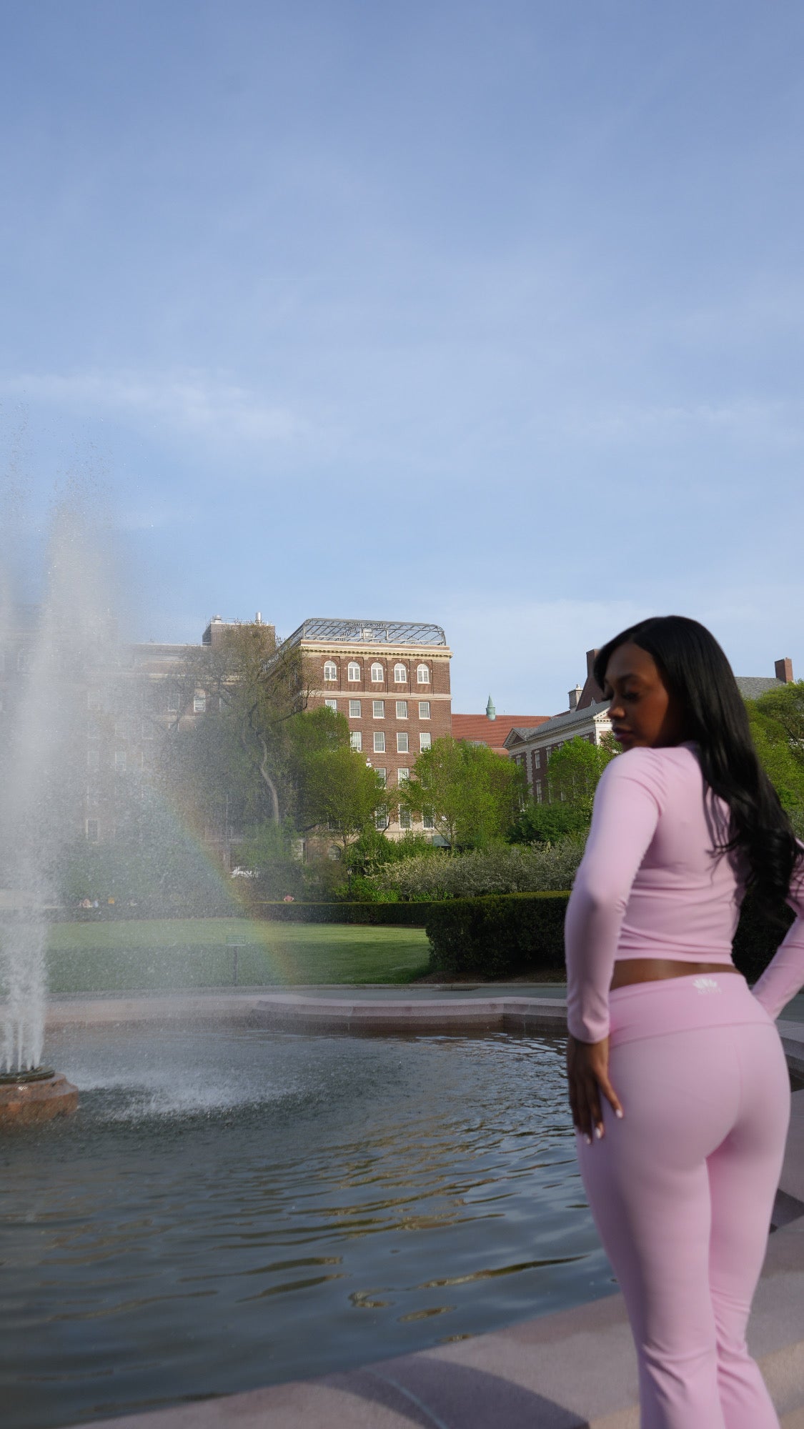 The Petal Burst Yoga Pants