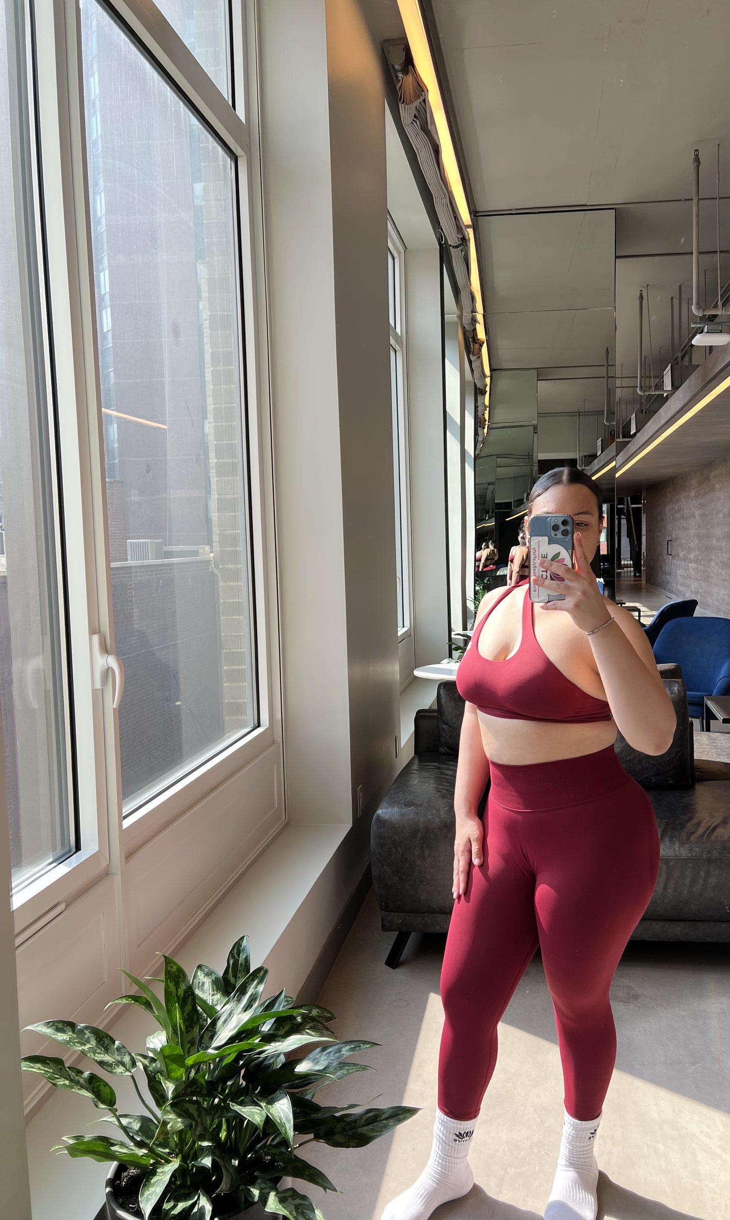 The Red Water Lily Bra