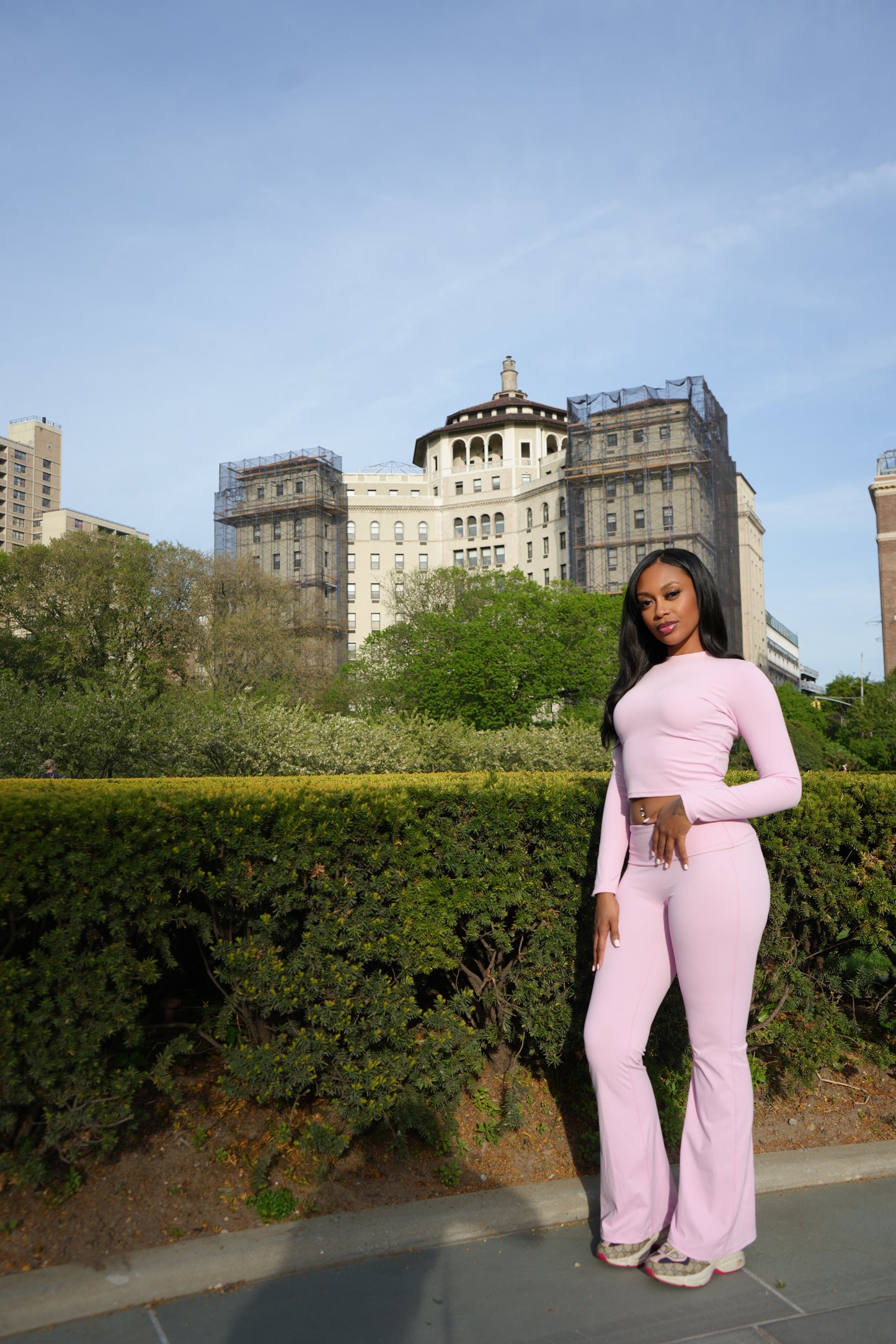 The Petal Burst Yoga Pants